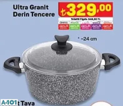 TAÇ ULTRA GRANİT DERİN TENCERE TAÇ ULTRA GRANİT DERİN TENCERE